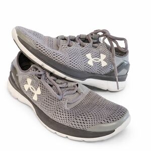 Under Armour Gray Mesh Sneakers